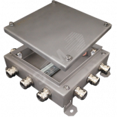 Коробка монтажная электротехническая общего назначения КМ IP66-2020 из нержавеющей стали, количество вводов 12 (КМ IP66-2020нерж)