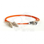 Патч-корд волоконно-оптический (шнур) MM 50/125 ST-LC duplex LSZH (50м)