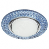 DK LD23 BL1/WH Точечные светильники ЭРА декор cо светодиодной подсветкой Gx53, голубой (Б0029628)