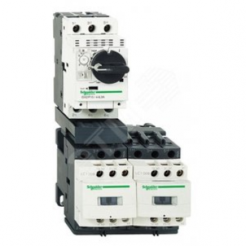 КОМБ. ПУСКАТЕЛЬ ТИП 2 17A 24В (GV2DP221BD)