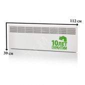 Конвектор 1500W с механическим термостатом IP21 389мм (EPHBM15PR)
