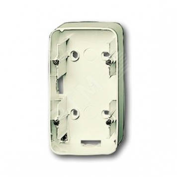 Коробка 2 поста наружная бежевая Busch-Duro 2000 SI (1702-212-500)