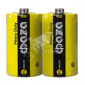 Элемент питания D ФАZА R20 Heavy Duty Shrink-2