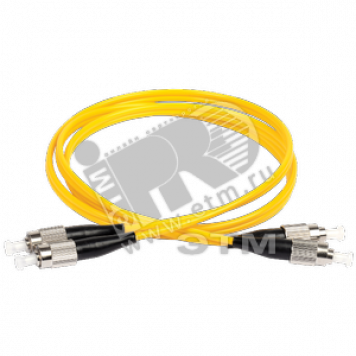 Патч-корд оптический 9/125 (OS2) FC/UPC-FC/UPC (Duplex) 70м