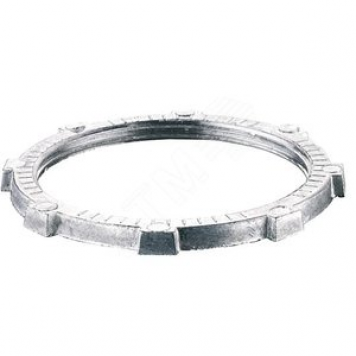 Гайка, LNS, оцинкованная сталь, серый, резьба M50, LNS/M50, 10 шт. (LNS/M50)