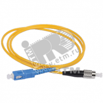 Патч-корд оптический 9/125 (OS2) SC/UPC-FC/UPC (simplex) 100м