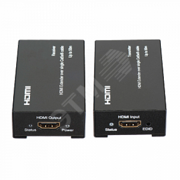 Комплект для передачи HDMI по одному кабелю витой пары CAT5e/6 до 50м. Разрешение до 1080p/36бит(Deep Color) (TA-Hi/1+RA-Hi/1)