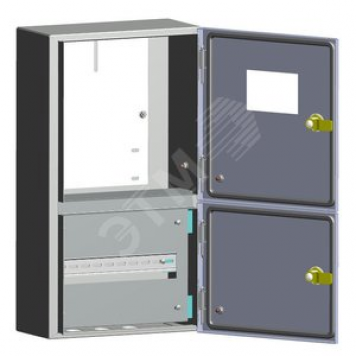 Щит ЩУРн-3/12 два отсека (БУР) 540х300х160 IP54 PROxima