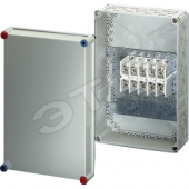 Коробка клеммная 5-полюсная 10-95 кв.мм Al/Cu 450х300х170 IP65 серая (K 7052)