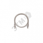 Шнур U/UTP 4 пары, Кат.5e, 2хRJ45/8P8C, T568B, 7х0,205мм, PVC, желтый, 5м (NMC-PC4UD55B-050-YL)