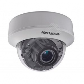 Видеокамера 5Мп купольная HD-TVI камера с EXIR-подсветкой до 30м (DS-2CE56H5T-ITZE (2.8-12 mm))