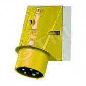 Вилка настенная приборная 16А 3Р+N+E IP44 (340)
