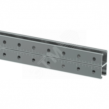 STRUT-профиль перфорированный двойной 41х41х1600-1,5 HDZ IEK (CLM50D-PSD-41-41-16-1-HDZ)
