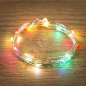 Гирлянда светодиодная Роса 2м 20LED RGB (303-009)