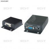 Комплект (TTA111VGA- + TA111VGA-R) для передачи VGA сигнала по витой паре (до 300 метров) (TTA111VGA)