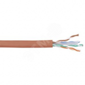 Витая пара U/UTP кат.6 4x2х23AWG solid LSZH 305м оранжевый ITK (LC1-C604-127)
