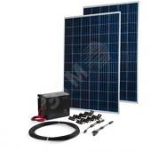 Комплект Teplocom Solar-800+Солнечная панель 250Вт х 2 кабель 10 м MC4 коннекторы (2423)
