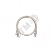 Шнур U/UTP 4 пары, Кат.6, 2хRJ45/8P8C, T568B, медный, PVC, серый, 5м, 10шт. (EC-PC4UE55B-BC-PVC-050-GY-10)