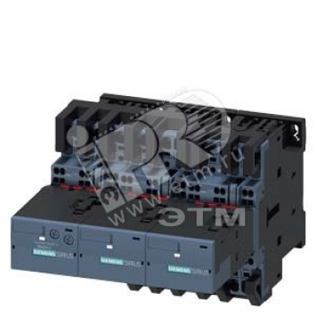 СБОРКА ПО СХЕМЕ ЗВЕЗДА-ТРЕУГОЛЬНИК С ЛОГ. AC3, 15/18.5КВТ/400V AC 110V, 50/60 ГЦ, 3-ПОЛ., ТИПОРАЗМЕР S0, ПРУЖИННЫЕ КЛЕММЫ ЭЛ