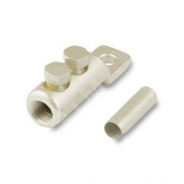 LUG50-95/14LVTIN Кабельный наконечник с болтами со срывными головками Al 50-95, Cu 50-70 мм2 d 14 мм