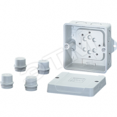Коробка распределительная пустая 88х88х53 IP55/IP65 серая (D 9120)