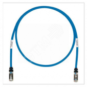 Патч-корд STP6X0.5MBU TX6 PLUS S/FTP 10Gig Cat.6А с модульными разъемами TX6 (STP6X0.5MBU)