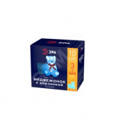 Фигура LED Медвежонок с корзинкой, 3АА ENIOF - 12 ЭРА