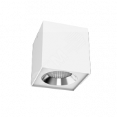 Светильник светодиодный Downlight квадратный накладной 100*110 12W 4000K 35°