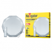 Светильник светодиодный ДБО-60w NBL-RC01-60-MK-IP20-LED алмаз (61661 NBL-RC01)