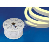 ULS-N21-2835-120LED/m-8mm-IP67-220V-8W/m-50M-WW Светодиодная гибкая герметичная лента. NEON. Бобина 50 м. Теплый белый свет (3000К). TM Uniel (ULS-N21-0002)