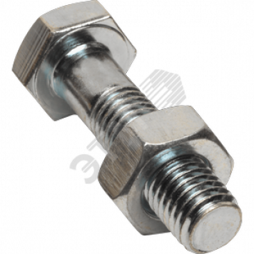 Болт M18х90 ГОСТ 7798-70 с гайкой ГОСТ 5915-70 класс прочн. болта 5.8