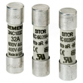 Предохранитель плавкий SITOR 10x38 6A gR 690В AC/440В DC (3NC1006-0MK)