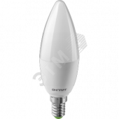 Лампа светодиодная LED 10вт Е14 дневной матовая свеча (61958 OLL-C37)