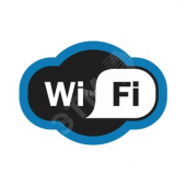 Табличка Зона Wi-Fi 200х150 мм (etm56-0017-2)