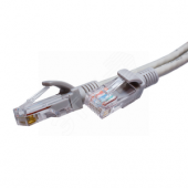 Патч-корд U/UTP Cat.5e 4x2х26AWG (7x0.16mm) Cu PVC серый 3м