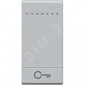 LivingLight Клавиша Ключ 1 модуль алюминий (NT4915FN)