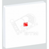 Connect Клавиша с индикатором для выключателя К302 45х45мм графит (K112-14)