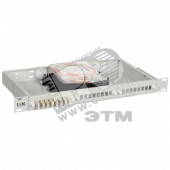 Кросс 1U укомплектованный SC (duplex) 12шт (OM2)