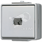Кнопка 10A 250V накладная (633-2W)