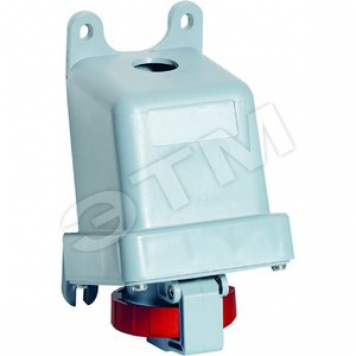 Розетка кабельная 32А 3Р+N+E IР67 на поверхность 415В CEWE (432 RS6W)
