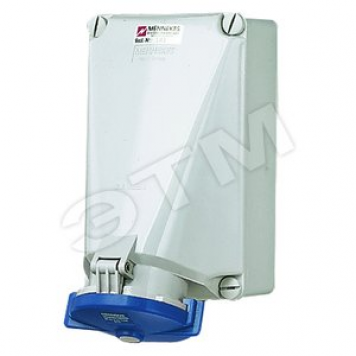 Розетка настенная 125А3Р+N+E IP67 (142)