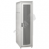 Шкаф сетевой 19дюйм LINEA N 24U 600х1000 мм перфные двери серый (LN35-24U61-PP)
