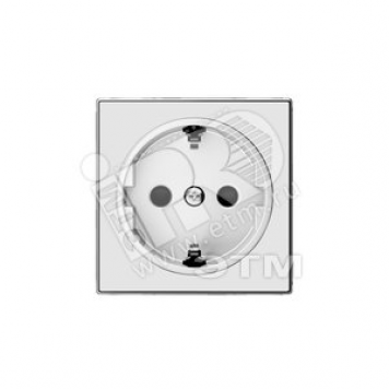 Накладка для розетки SCHUKO SKY альпийский белый (8588 BL)