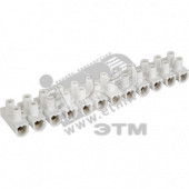 Клеммник 1.0х4 ЗВИ-3 NTB-UPP-S12-3/WH (71326)