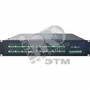 Источник бесперебойного питания 32*0,5А / 16/1А, од 2 АКБ 26 А/ч SKAT-V.32 Rack