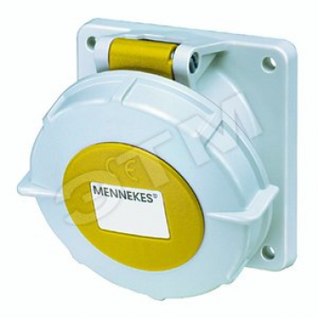 Розетка панельная 32А 2Р+E IP67 TwinCONT (3566)