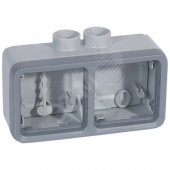 Plexo Коробка переходная PG 2п горизонтальная (069674)