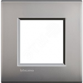 LivingLight Рамка AIR 1 пост Матовый никель (LNC4802NK)