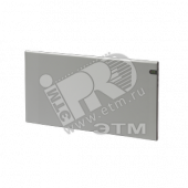 Конвектор Glamox H30 370мм 600Вт серебристый с термостатом DT (GMX H30 H06 KDT S)