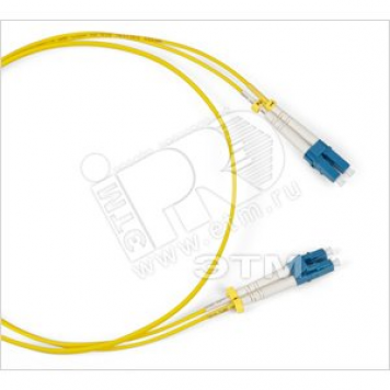 Патч-корд волоконно-оптический (шнур) SM 9/125 (OS2). LC/UPC-LC/UPC. duplex. LSZH. 5 м